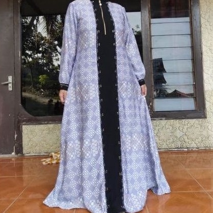 gamis abaya hikmat/abaya hikmat kw premium/abaya modern/abaya viral/abaya najwa/abaya zulfa/abaya qu