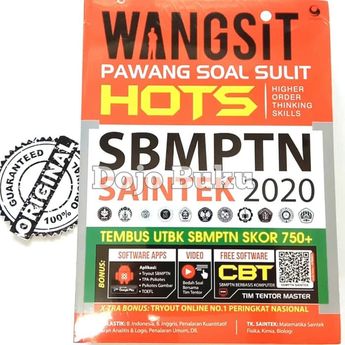 Wangsit (Pawang Soal Sulit) Sbmptn Saintek 2020 by Tim Tentor Pakar