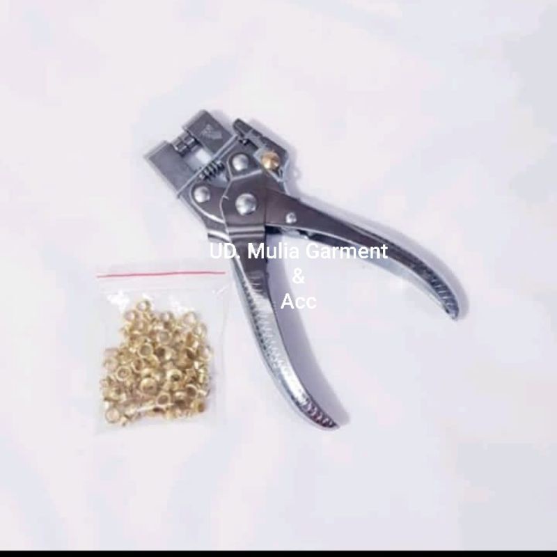 PUNCH PLIER TANG MATA AYAM STAINLESS + MATA AYAM HARGA PER PCS