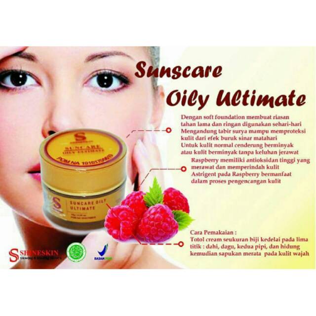 shineskin Suncare oily ultimate