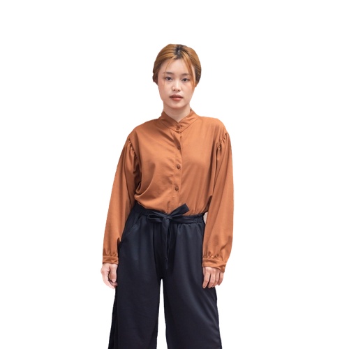 ZASKIYA - Rivery Blouse / Nameria / River Oversize Blouse Crepe / AIRFLOW / RIVERY PREMIUM