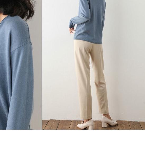 ❆ Pakaian wanita/Kaos/Atasan wanita import /Lengan panjang/Sweater rajut ➧