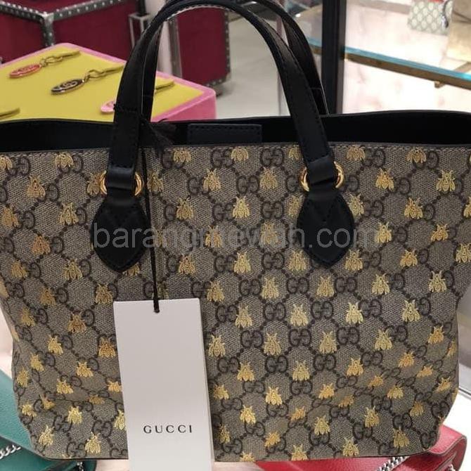 SALE SALE NEW TAS WANITA GUCCI BEE TOTE LIMITED ORIGINAL AUTHENTIC