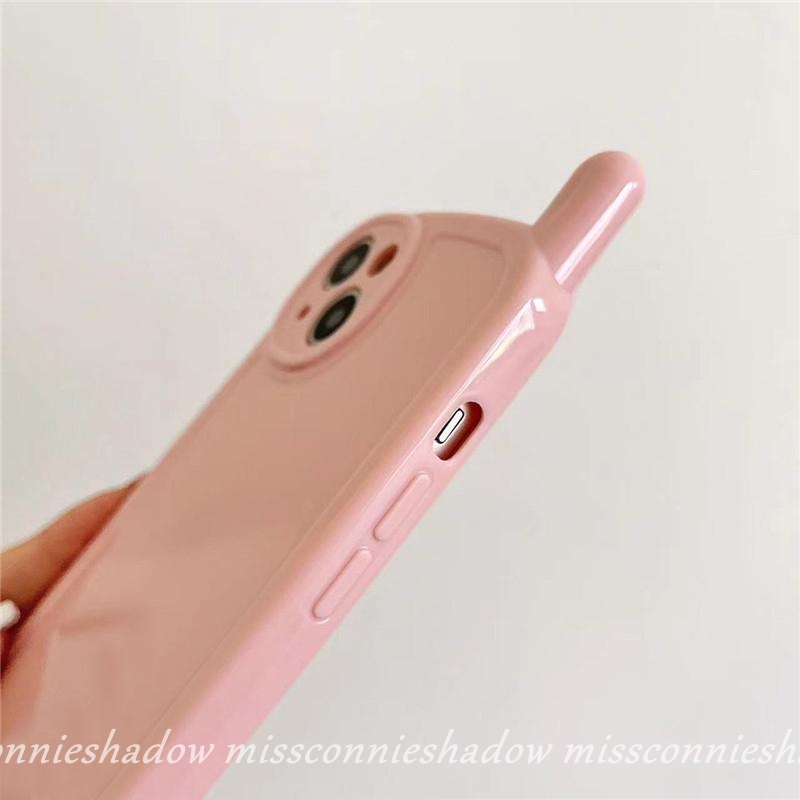 Soft Case TPU Glossy Warna Permen Macaron Untuk iPhone 13 11 12 Pro Max 11 Pro Max 13 Pro Max 7 8 Plus