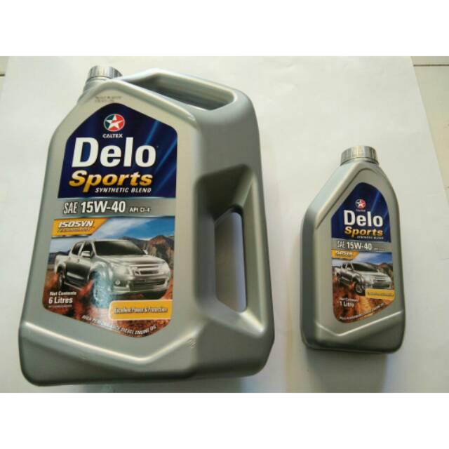 Caltex Delo Sport Commond Real DI 15W-40 1L