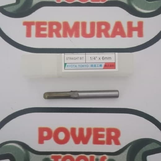 Mata Profil Straight Bit 6 mm 1/4" shank router bit trimmer