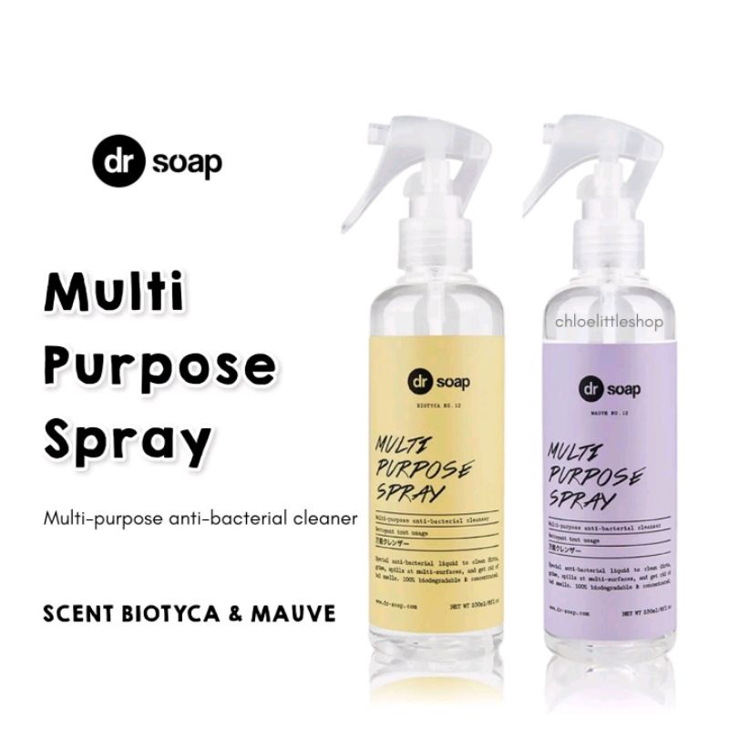 dr soap Multi Purpose Spray (Biotyca dan  Mauve) 230ml