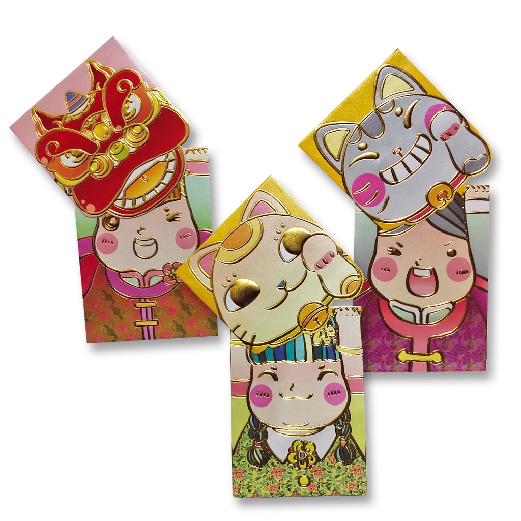 

Amplop Angpau Imlek Motif Barongsai ( pack isi 6 pcs )