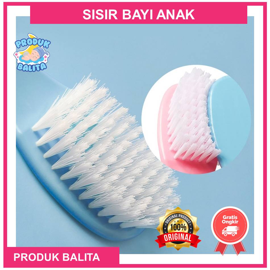 Sisir Mandi Bayi Sisir Bentuk Bayi Sisir Anak Bayi Sisir Sikat Pijat Mandi Baby bath Termurah