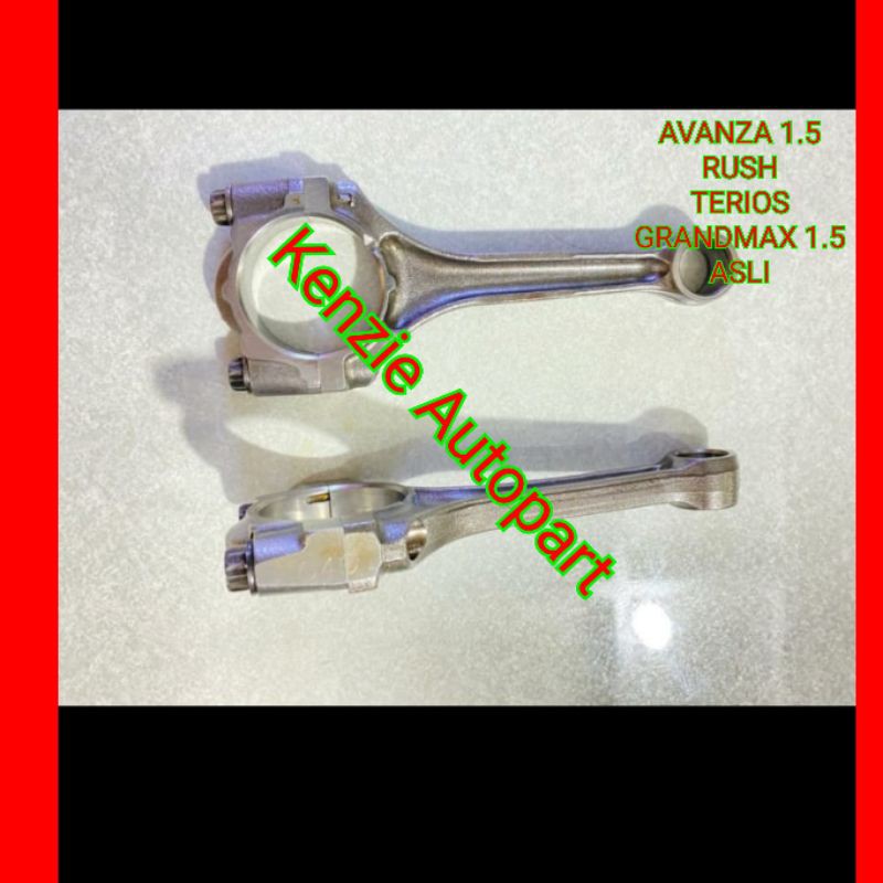 CON ROD STANG PISTON AVANZA 1.5 RUSH TERIOS GRANDMAX 1.5 ORIGINAL