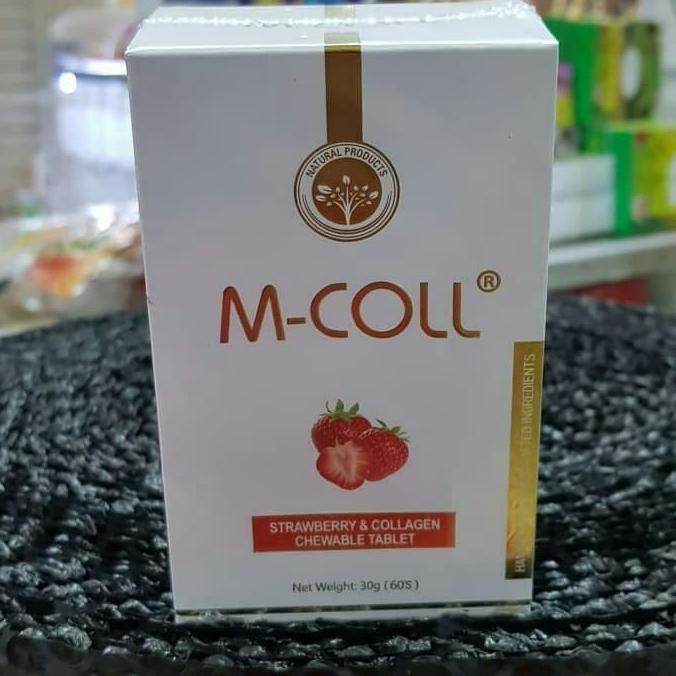 M Coll Collagen 100% asli Japan.. mcoll isi 60