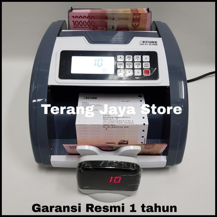 Mesin Hitung Uang Secure Ld 24M Alat Penghitung Uang Secure Ld-24M