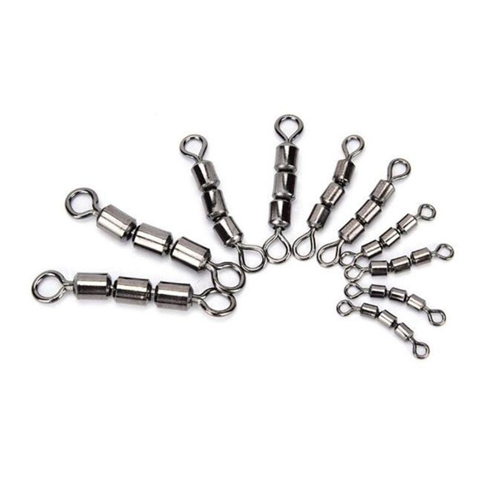 Agustinina Memancing Putar 5ukuran Logam Dengan Bola Padat Ring Bearing Rolling Connecting