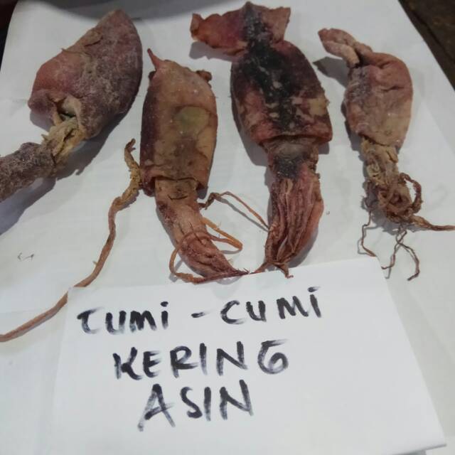 

cumi cumi kering asin netto setengah kilo