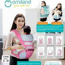 Omiland Hipseat 6 posisi + Sandaran Square OBG6161 OBG6162 OBG6163