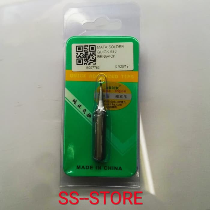 Mata Solder Station Quick 936 Bengkok Lurus Pisau