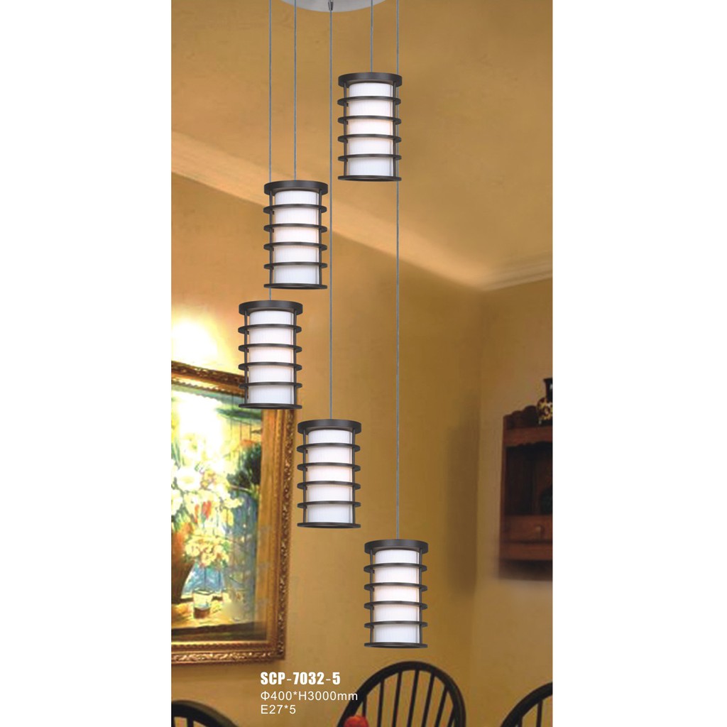 Lampu Gantung SCP-7032-5/7/10 E.27 D40;D55;D70 cm