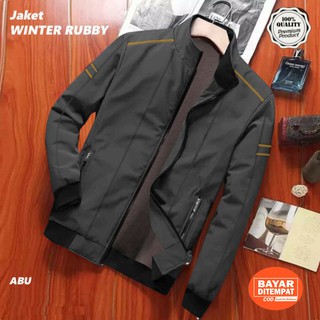  Jaket  Bomber Kasual Simple Bisa Di Pakai Pria Wanita  Bahan  