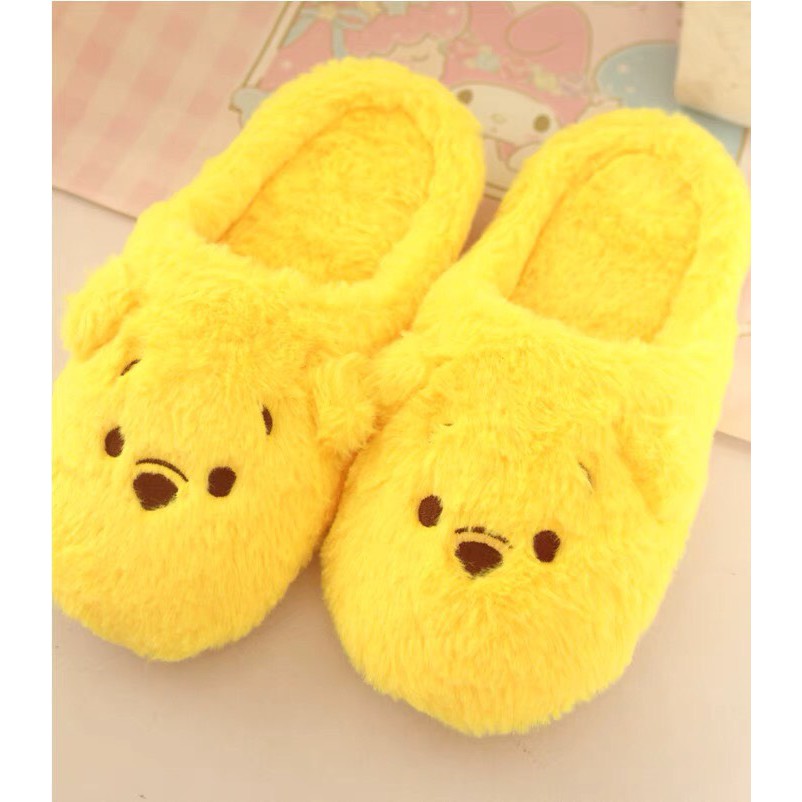 SANDAL FLUFFY WINNIE THE POOH DUMBO CHIP DALE MICKEY MINNIE DONALD DAISY MARIE CAT PIGLET