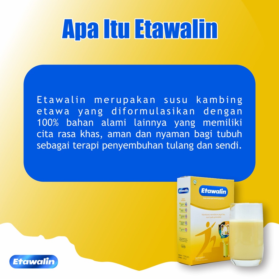 

ETAWALIN - NYERI SENDI & PEGAL LINU 100% Produk Asli SUSU ETAWA