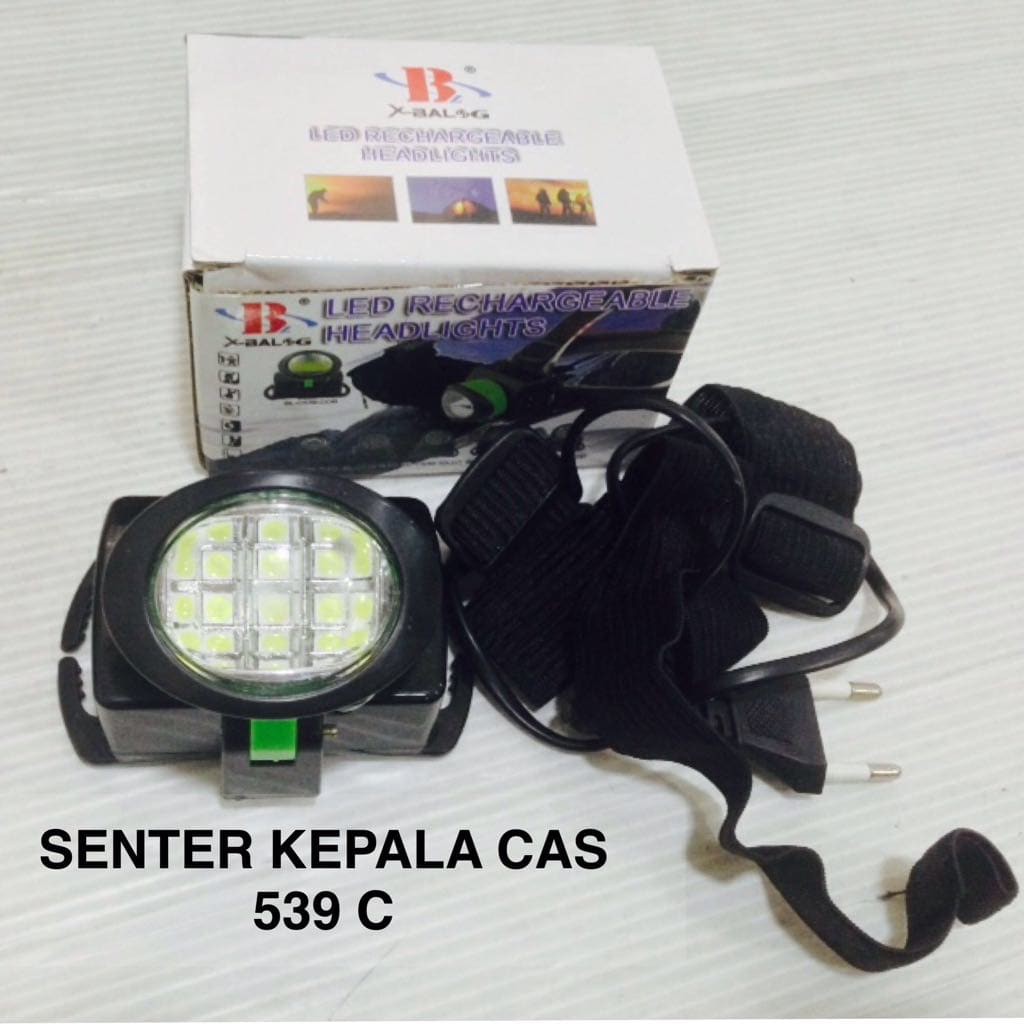 TerLaris! SENTER KEPALA CAS 539 C, HEADLAMP CAS 539 C Low Price!