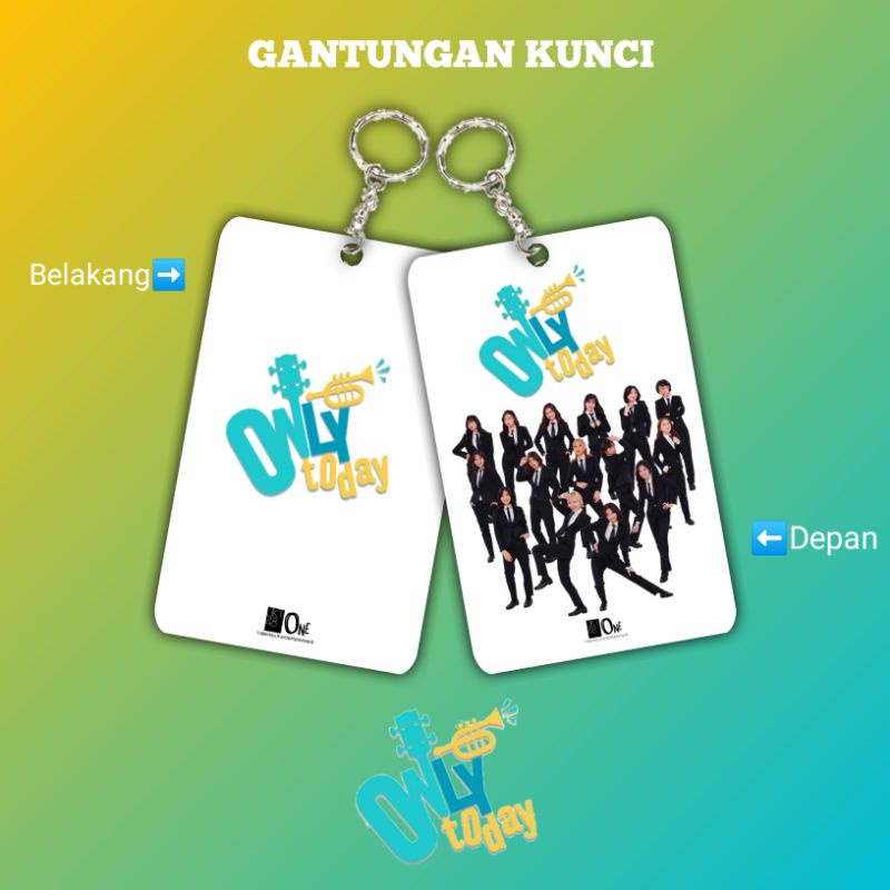 Gantungan kunci JKT48 New Era Only Today