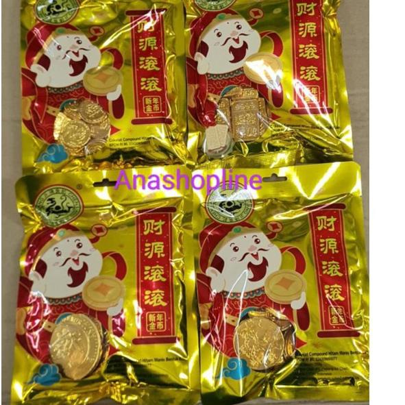 

[KODE TQHHZ] Permen Coklat Susu Koin 258gr