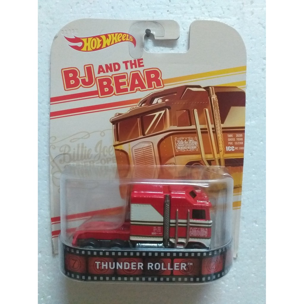 HOT WHEELS BJ AND THE BEAR THUNDER ROLLER NOT MINT