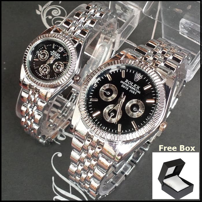 Jam Tangan Couple Rolex / Jam Tangan Pasangan Rolex