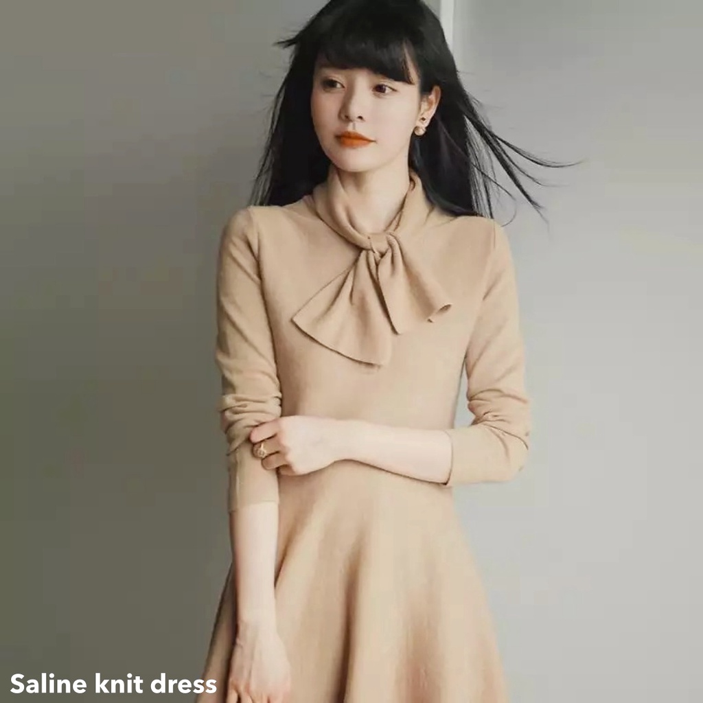 Saline knit dress - Thejanclothes