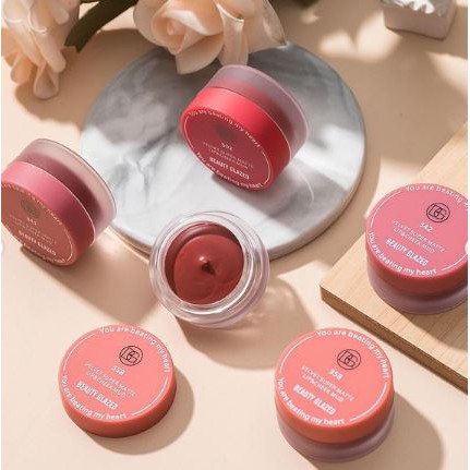 Beauty Glazed Lip And Cheek Beauty Glazed Blush On Beauty Glazed Blusher Matte Lip Balm Beauty Glazed Lip Mud Beauty Glazed