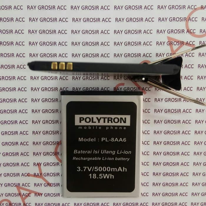 Baterai Original Polytron Zap 6 Note 550 4G PL-8AA6 PL8AA6