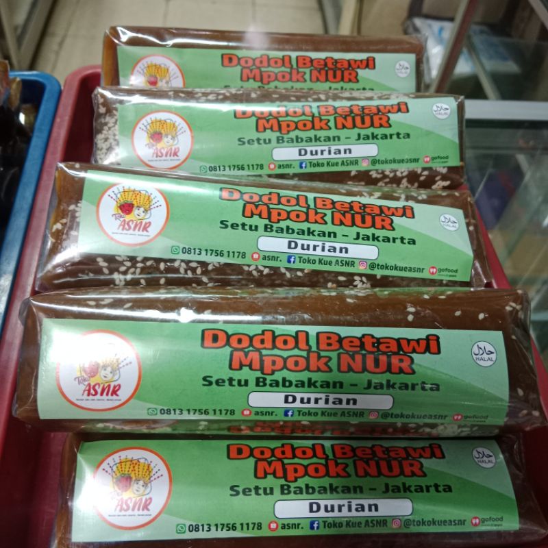 Jual Dodol Betawi Mpok Nur Kg Shopee Indonesia