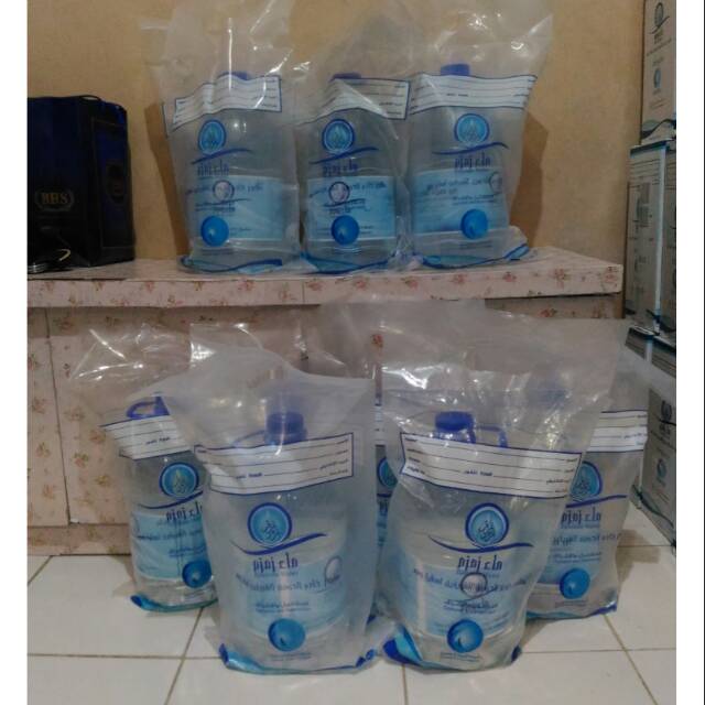 Jual Air Zam Zam Asli Original 100 Kemasan 5 Liter Tanpa Dus Shopee Indonesia 5360