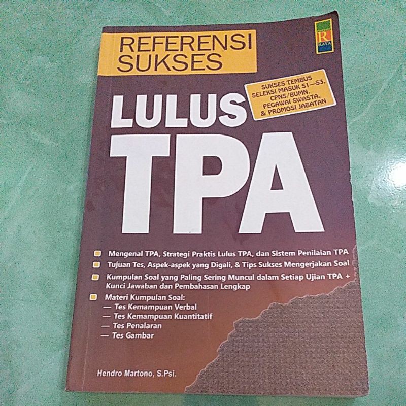 

Lulus TPA