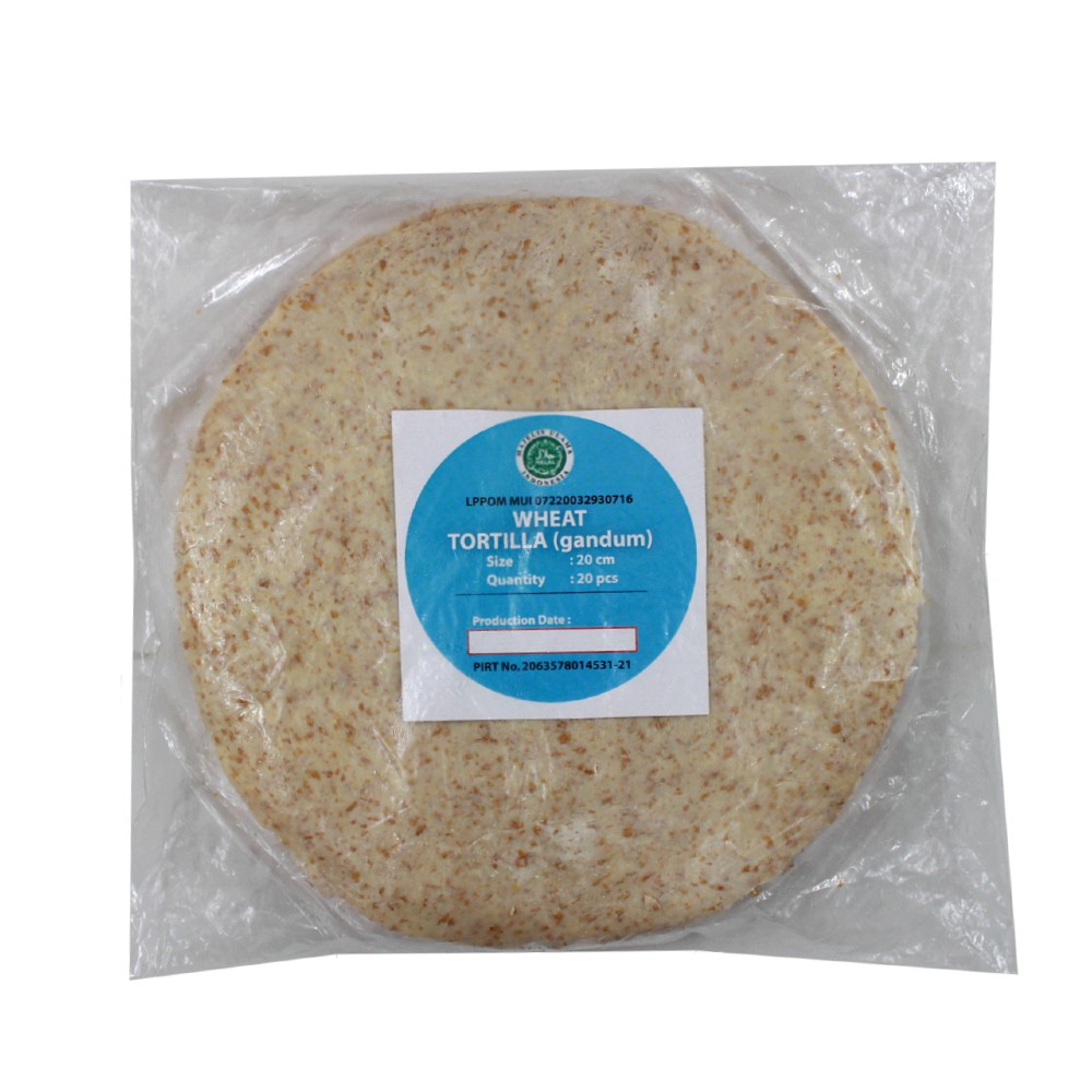 

Kulit Tortilla Gandum 20 cm Isi 20 Lembar