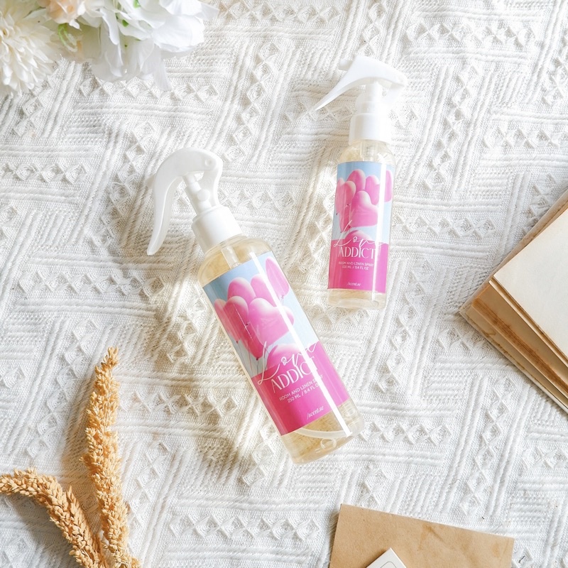 Room and Linen Spray - Love Addict - Pengharum, Parfum, Ruangan dan Kamar Tidur Antibacterial by /scent.se