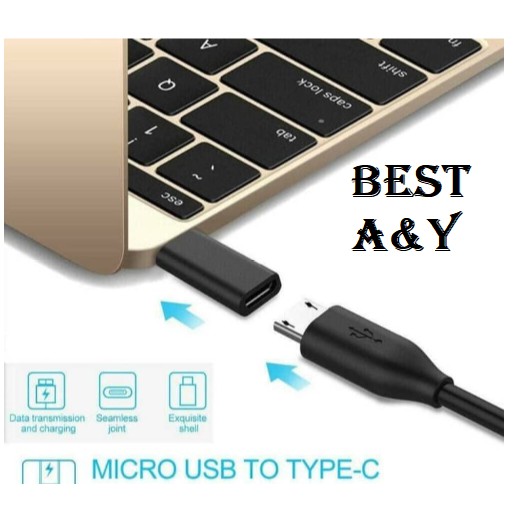 Adapter Micro USB 3.1 Female Converter USB C to USB Type C Male Connector