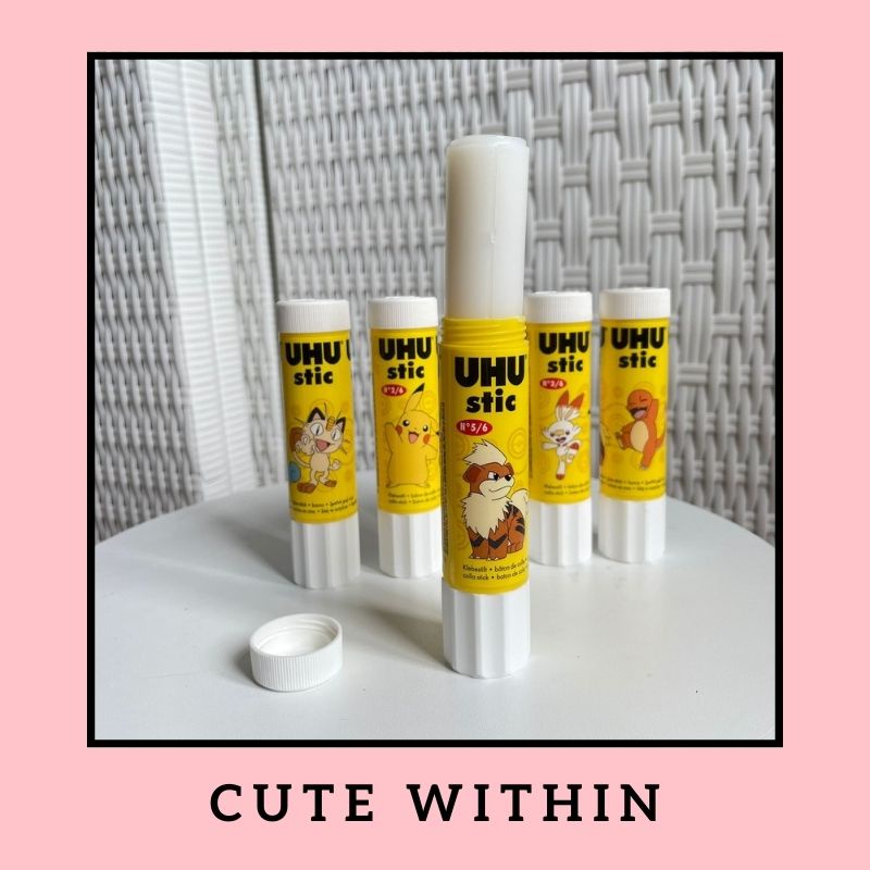 

LEM UHU PIKACHU POKEMON BESAR GLUE STIC PUTAR LENGKET 21GR