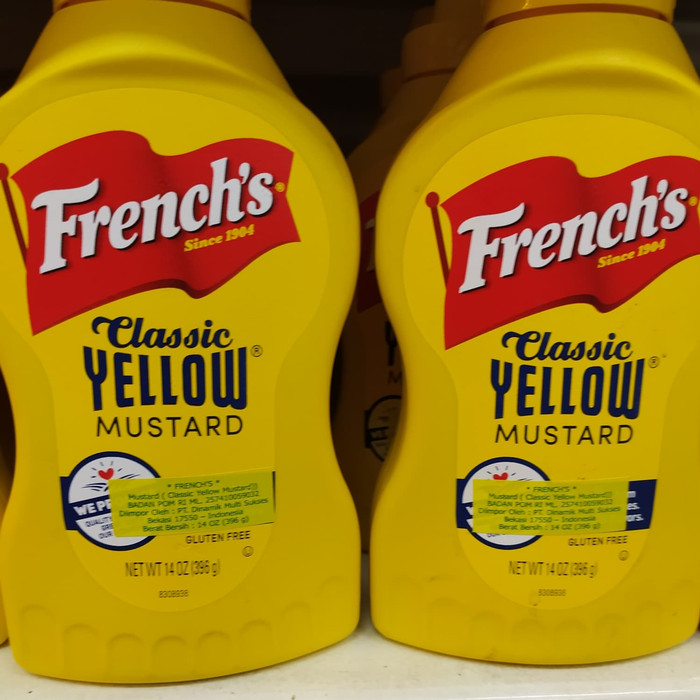 

french mustard yellow 396gr