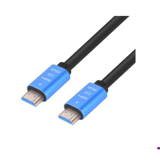 Cable hdtv 2.0 b6k 15m gold male 4k 2k 60Hz 3D UHD ethernet for pc laptop dvd ps3 ps4 stb - Kabel hdtv 15 meter m-m