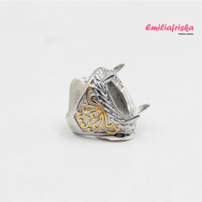 CINCIN EMBAN BATU AKIK AKSESORIS PERHIASAN PERAK MURAH PRIA