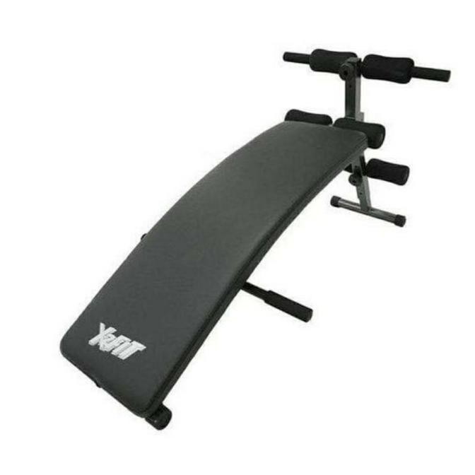 X2fit curved sit up bench XF-3830 /bangku sit up/ ab bench fitness