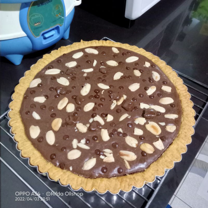 

kue pie brownies jumbo ukuran 22