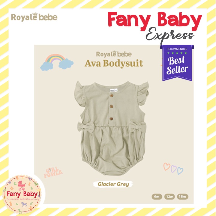 ROYALE BEBE SLEEPSUIT - AVA BODYSUIT