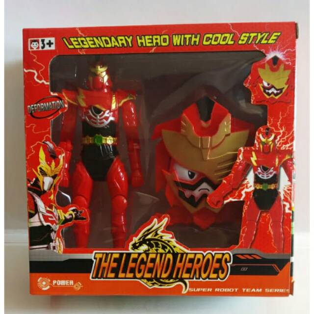 Mainan Legend Hero Figure Handon Dan Hero Piece