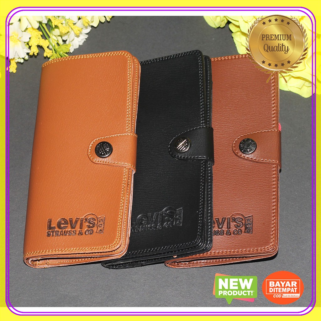 Dompet cowok Motif Kancing Quality Premium Harga Grosir