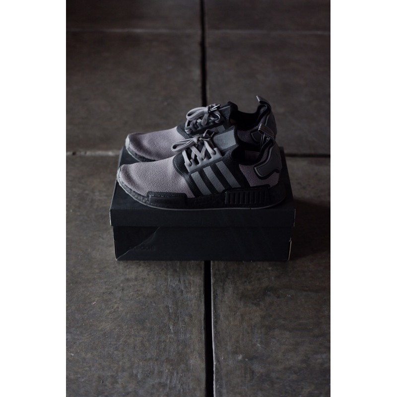 adidas nmd r1 grey four bnib original