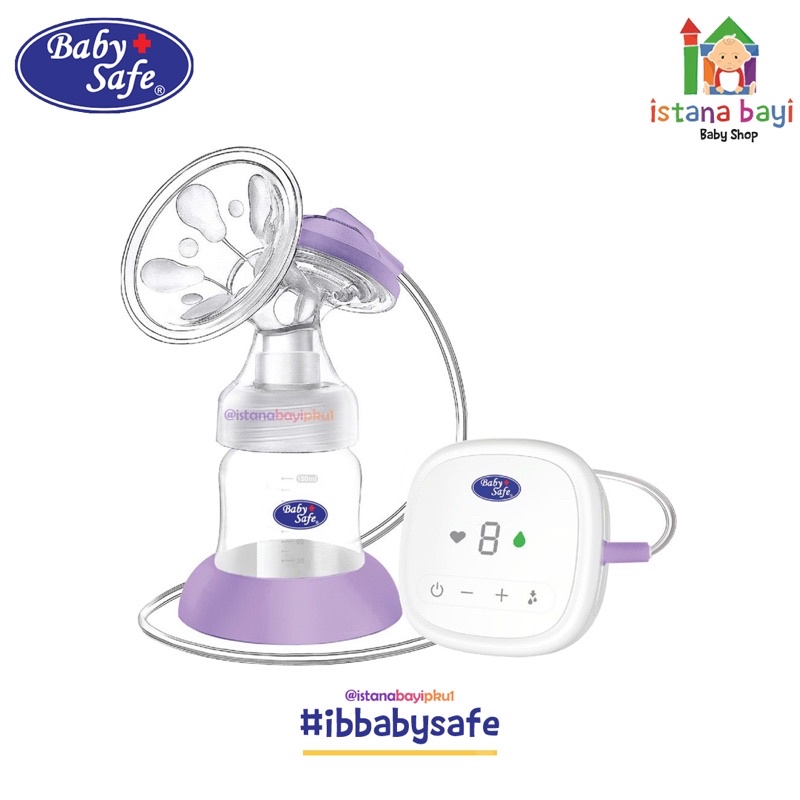 Baby Safe Electrik Breast Single/Double Pump BPE01 - Pompa Asi elektrik