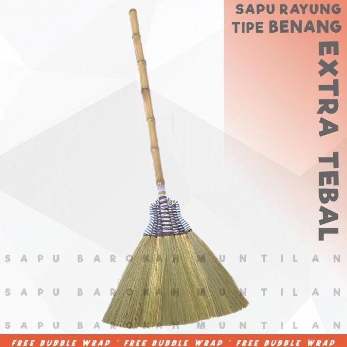 '+'+'+'+] Sapu Lantai Ijuk Rayung Tebal Muntilan, Tipe Sapu Benang
